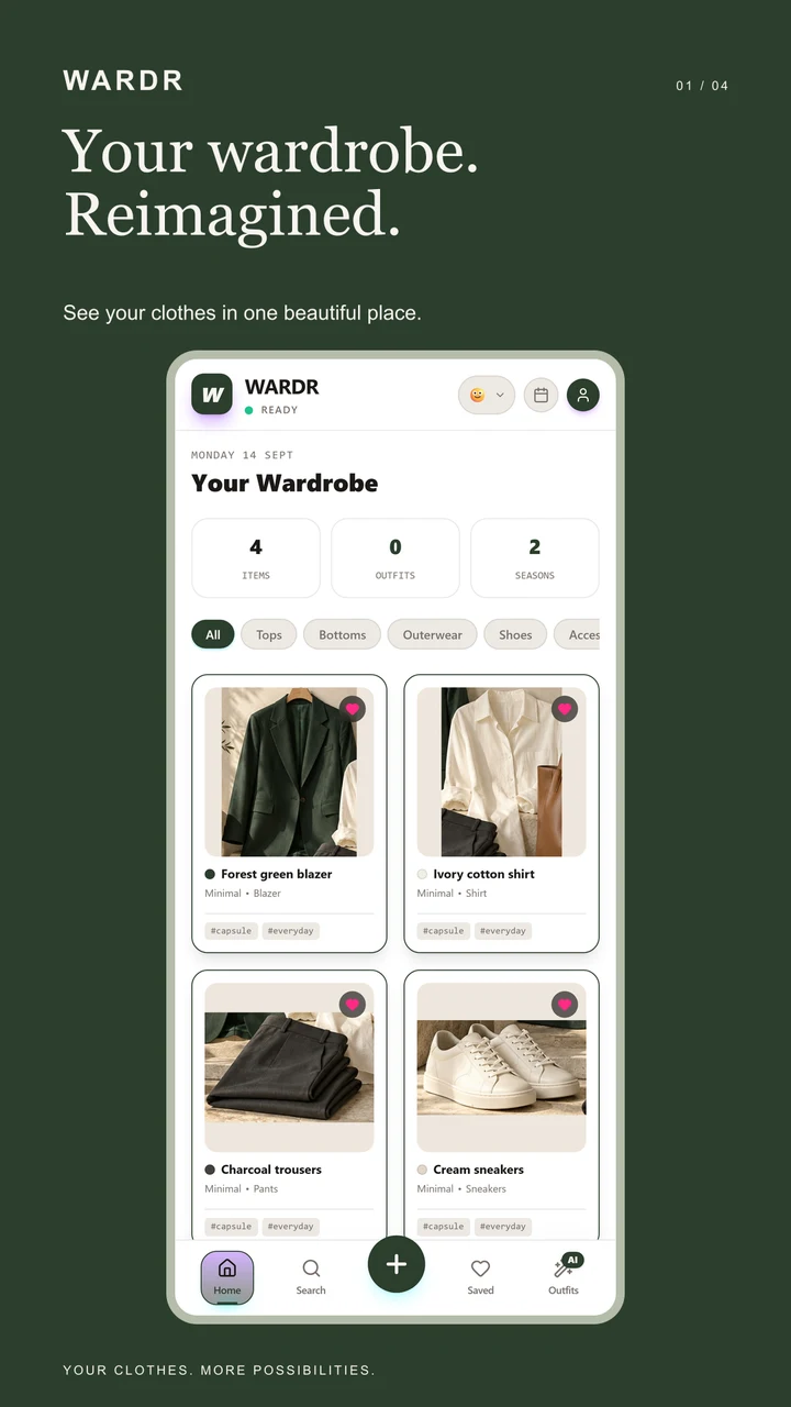 WARDR interface